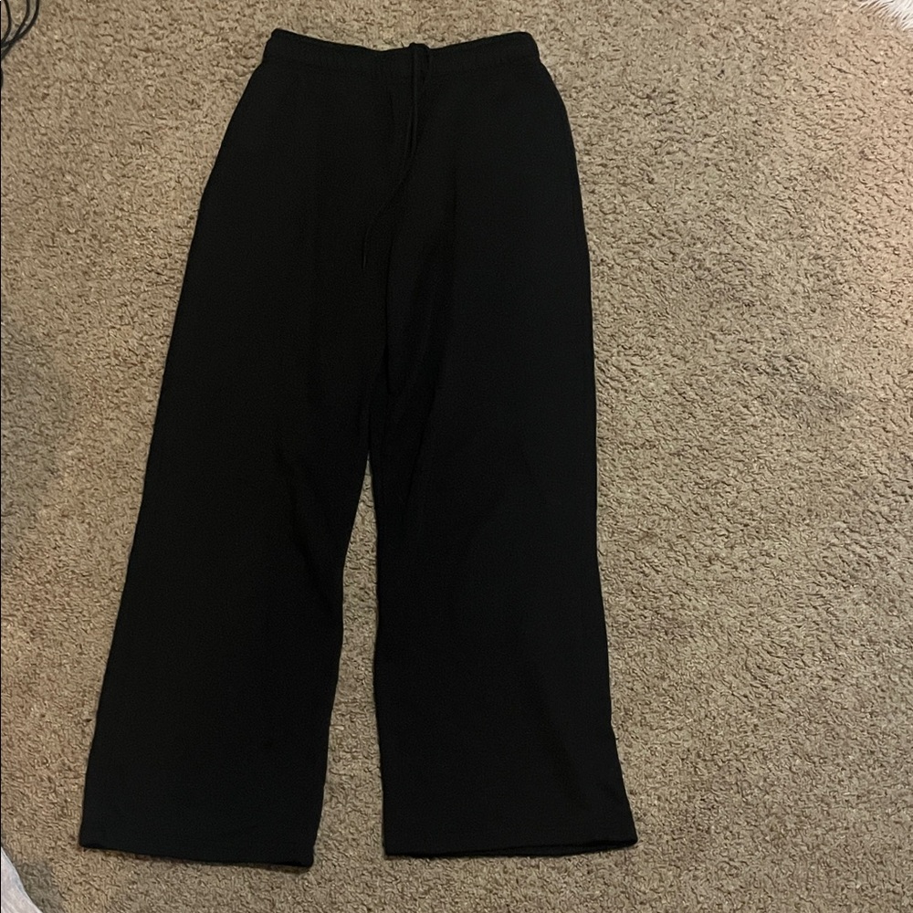 Charlotte Russe Black Straight Leg Pants